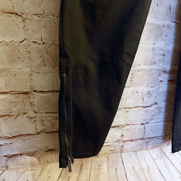 Kenneth Cole canvas moto zipper cargo pants - Picture 4 of 5